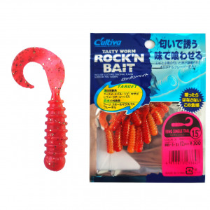 Twister Rock'N Bait Cultiva RB-3 31 Crab Orange Ring Single Tail