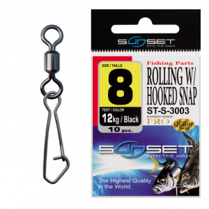Agrafa Vartej Sunset ST-S-3003 No.10 12kg Rolling Hooked Snap