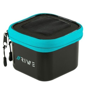Cutie Eva Rive 1.4l 12x12x10cm cu Capac plasa Air Flow pentru momeala