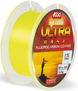 Fir Asso Ultra Cast 0.30mm 11.20kg 300m Galben Fluo - Img 2