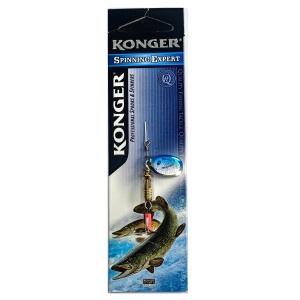 Lingura Rotativa Konger Palia No.1 3.5gr H001 Holo Blue
