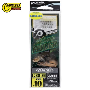 Rig Feeder Owner 56933 No.6 0.22 FD-62 Pellet Band BL - Img 4