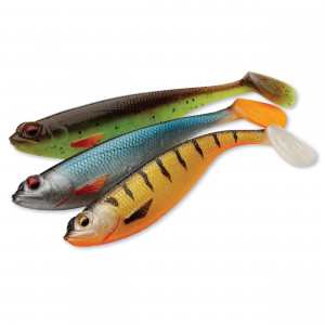 Shad DAM Effzett Shadster 9cm 7.2gr Golden Shiner UV - Img 2