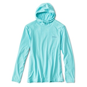 Tricou cu Gluga Orvis JMC S Protectie Solara Defence Fresh Air