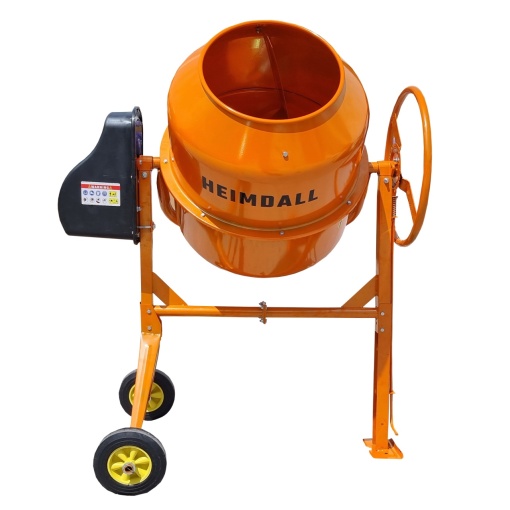 Betoniarka 240L, 1200 W, silnik elektryczny, 30 obr./min, Heimdall Elite - Img 2