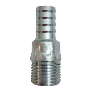 Adapter węża ze stali nierdzewnej z gwintem męskim - 1/2"
