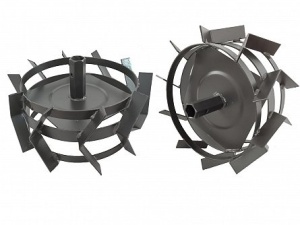 Koła żelazne DW-10, wał sześciokątny 32mm, mocowanie WM 1100, średnica koła 42cm