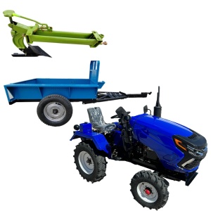 Pakiet Heimdall 22HP ciągnik Diesel + 1500kg przyczepa + regulowany pług