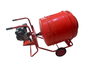Betoniarka typu taczkowego 500L, silnik benzynowy, 4-suwowy, Heimdall