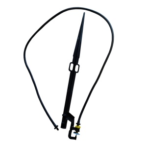Zestaw Mini Zraszacza z Żółtym Stojakiem, 160l/h: Do Efektywnego Nawadniania