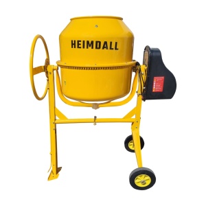 Betoniarka 180L, 1000 W, silnik elektryczny, 30 obr./min, Heimdall Elite