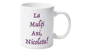 Cană personalizatǎ nume Nicoleta