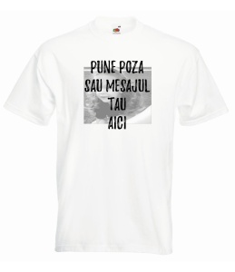 Tricou personalizat alb A4