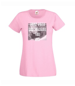Tricou personalizat negru/ colorat A4 - Img 3