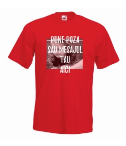 Tricou personalizat negru/ colorat A3 - Img 2