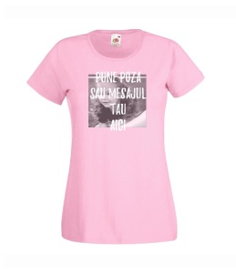 Tricou personalizat negru/ colorat A3 - Img 3