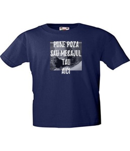 Tricou personalizat negru/ colorat A4 - Img 5