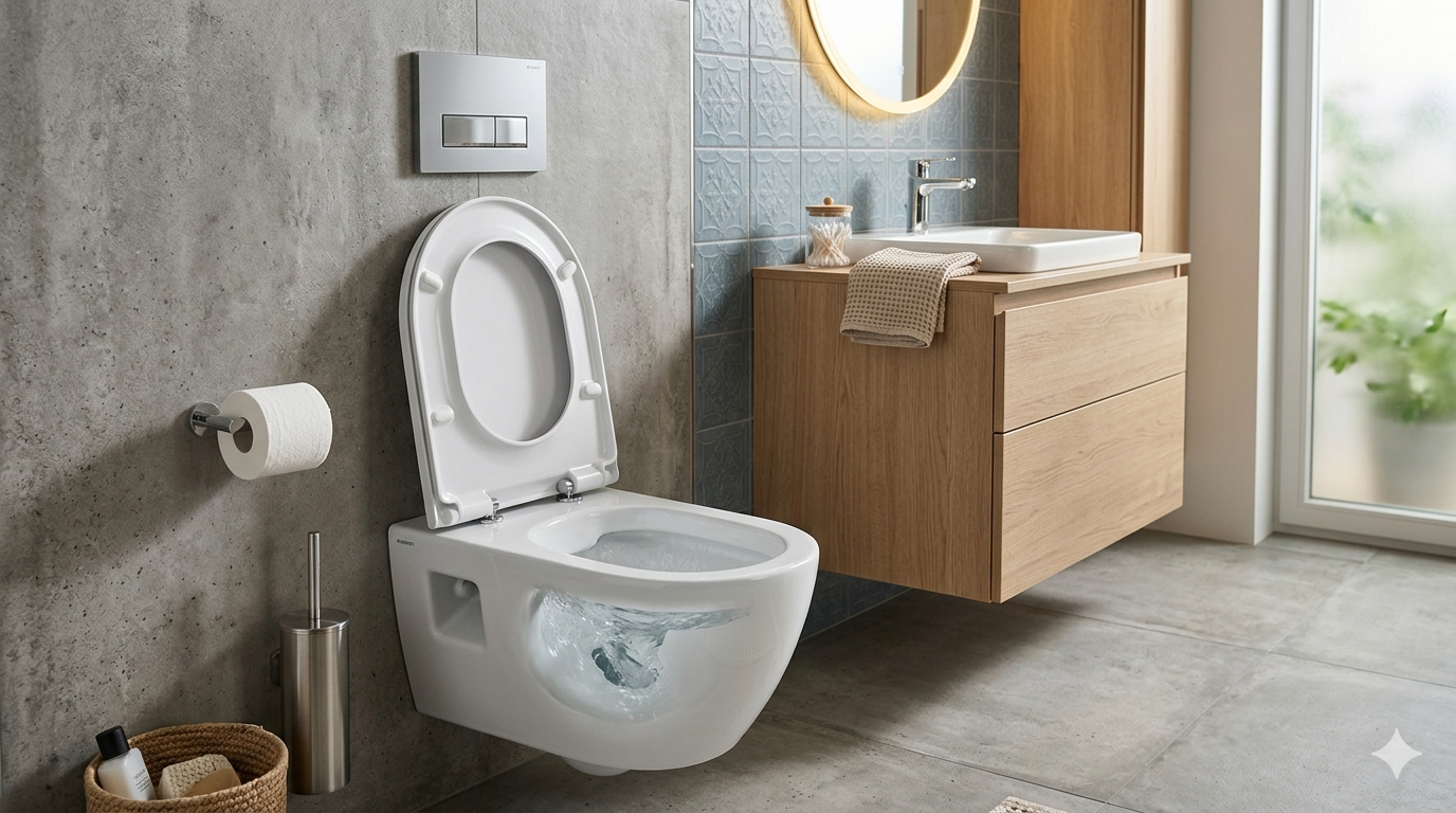 Ce înseamnă WC rimless și de ce este mai igienic?