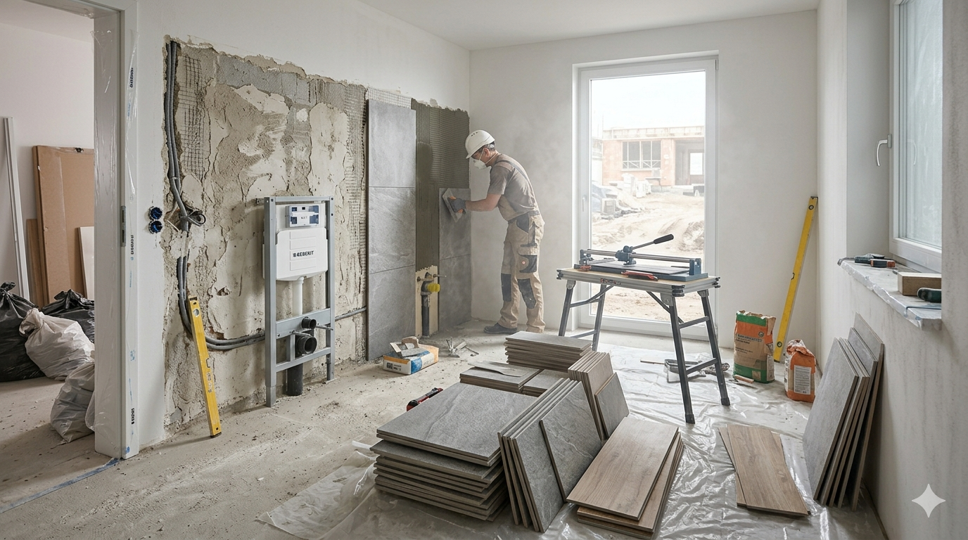 Ghid complet pentru renovarea baii: cum planifici corect fiecare etapa
