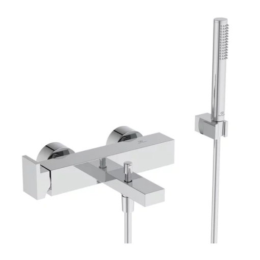 Baterie cada - dus Ideal Standard Atelier Extra crom lucios cu set de dus