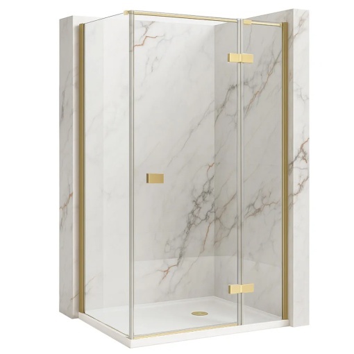 Cabina de dus Rea Atlas 80x100 Auriu periat