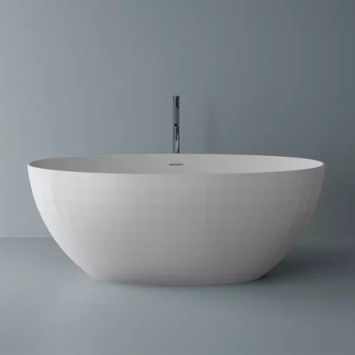 Cada freestanding din compozit Marmite Lima 167x83 cm