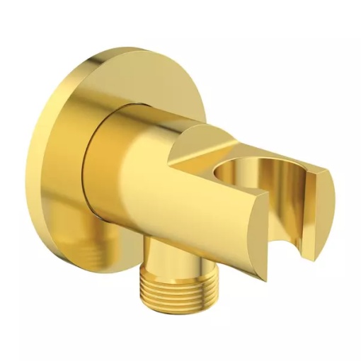 Cot de iesire dus cu suport Ideal Standard Multisuite auriu periat