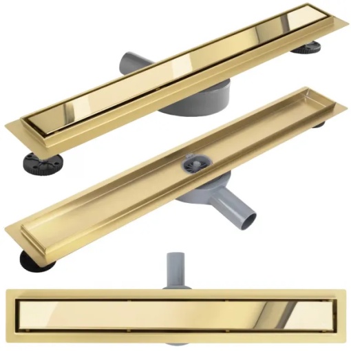 Rigola de dus Rea Neox REA Gold , Dimensiune 100cm