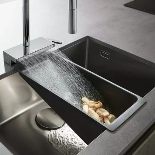 Sita pentru chiuveta negru mat Hansgrohe F14