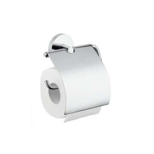 Suport hartie igienica cu aparatoare Hansgrohe Logis crom