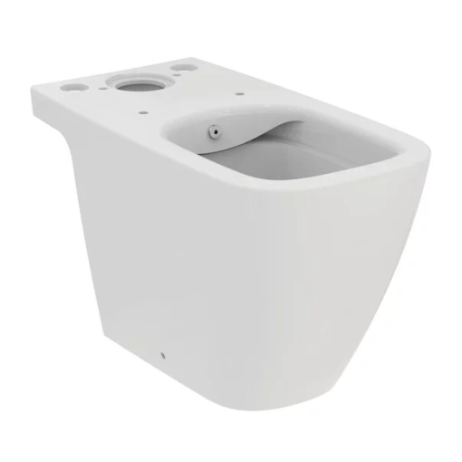 Vas WC pe pardoseala Ideal Standard i.life B cu functie bideu alb rimless
