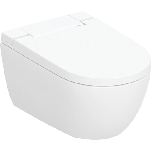 Vas WC Suspendat Geberit AquaClean, cu capac SoftClose inclus , Funcție Bideu și Jet Igienic – Alb