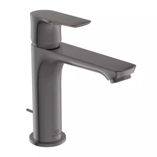 Baterie lavoar tip Grande Ideal Standard Connect Air BlueStart gri Magnetic Grey cu ventil metalic