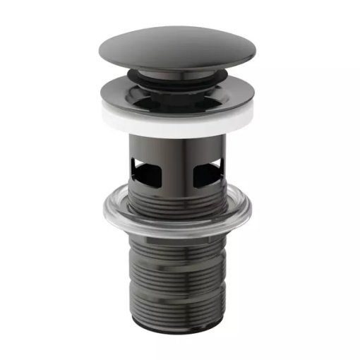 Ventil lavoar Click-Clack Ideal Standard Atelier Multisuite cu preaplin gri Magnetic Grey