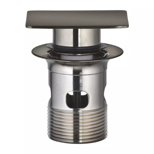 Ventil lavoar Push-Open Grohe antracit periat Hard Graphite
