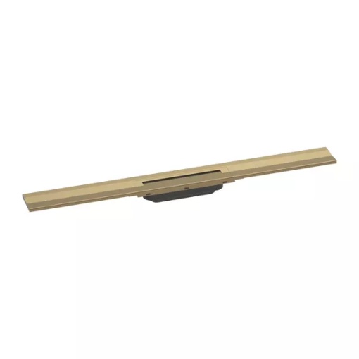 Capac pentru rigola de dus Hansgrohe RainDrain Flex ajustabil 80 cm bronz periat