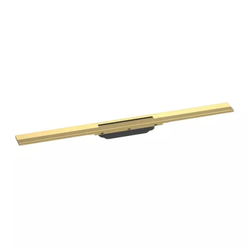 Capac pentru rigola de dus Hansgrohe RainDrain Flex ajustabil auriu lucios 80 cm