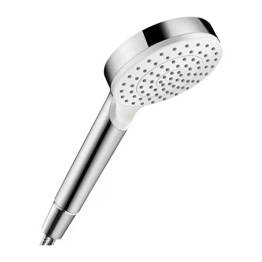 Para de dus Hansgrohe Crometta 100 crom - alb cu 1 tip de jet
