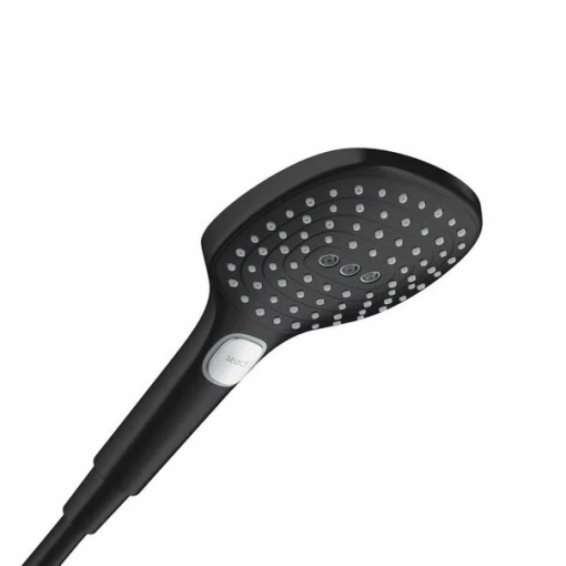 Para de dus Hansgrohe Raindance Select 120 negru mat 3 functii