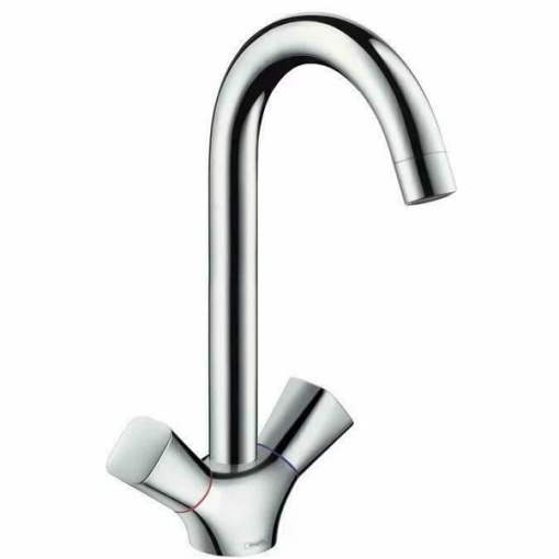 Baterie bucatarie Hansgrohe Logis dubla comanda crom