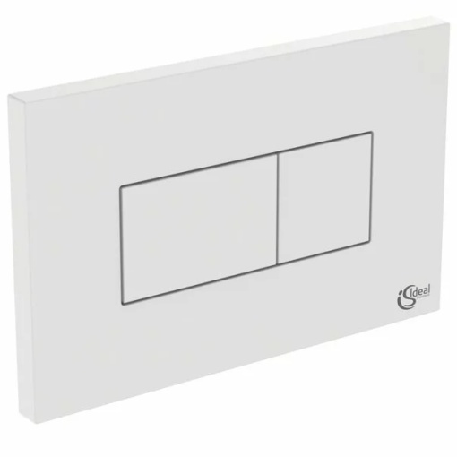 Clapeta de actionare dubla comanda Ideal Standard Solea P2 alb actionare pneumatica