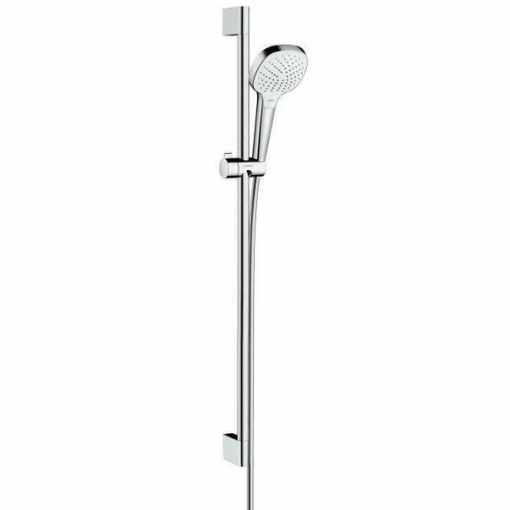 Set de dus Hansgrohe Croma Select E Vario 90 crom - alb