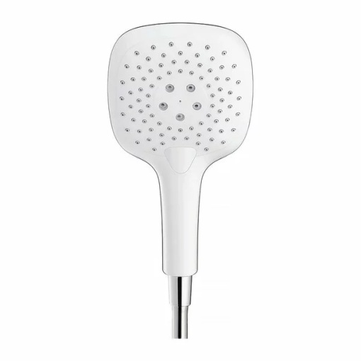 Para de dus Hansgrohe PuraVida Select alb - crom 150 mm 3 functii