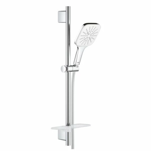 Set de dus Grohe Rainshower 130 SmartActive Cube cu 3 pulverizari
