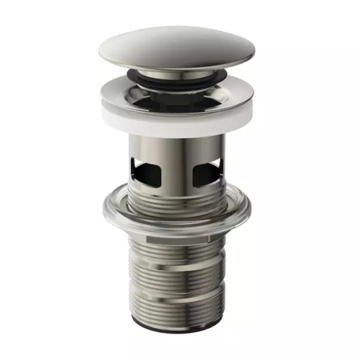 Ventil lavoar Click-Clack Ideal Standard Atelier Multisuite cu preaplin argintiu Silver Storm