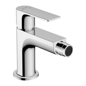Baterie bideu Hansgrohe Rebris E crom lucios cu ventil Pop-Up - Img 1