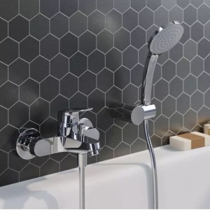 Baterie cada - dus Ideal Standard Ceraflex crom lucios cu set de dus - Img 1