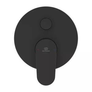 Baterie cada - dus incastrata Ideal Standard Cerafine O negru mat fara corp ingropat - Img 2