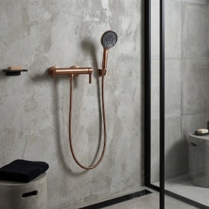 Baterie de dus REA Arcos Brush Copper - Img 2
