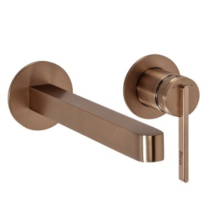 Baterie de lavoar incastrata Rea Grace Brush Copper cupru periat